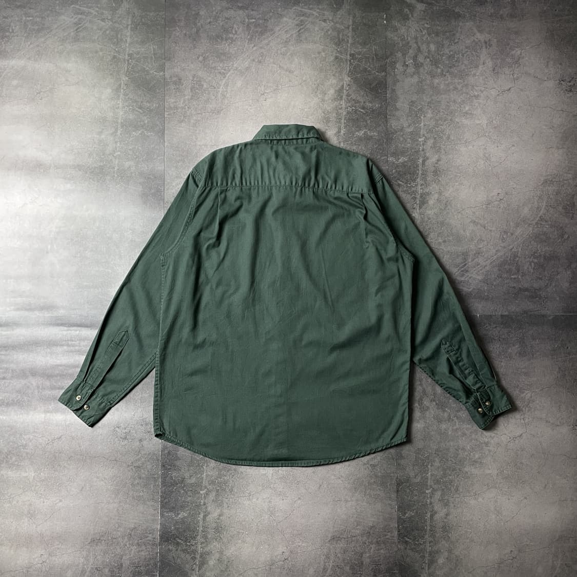 WRANGLER 랭글러 빈티지 그린 코튼 셔츠 A00456 상품이미지6