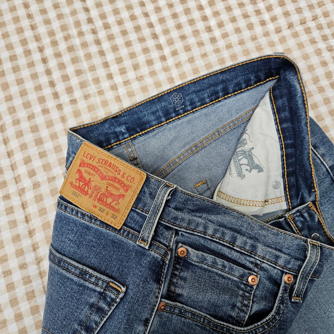 리바이스 502 데님 청바지 남자32 상품이미지2