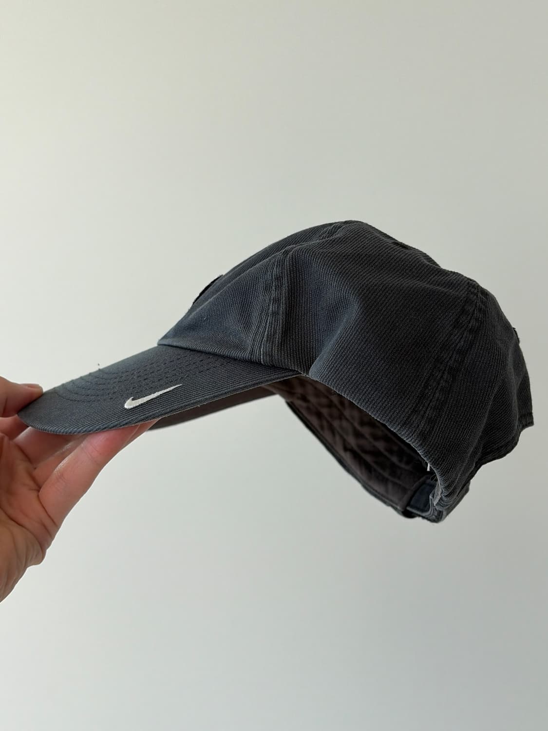 90s 올드 나이키 테니스 코듀로이 볼캡 상품이미지4