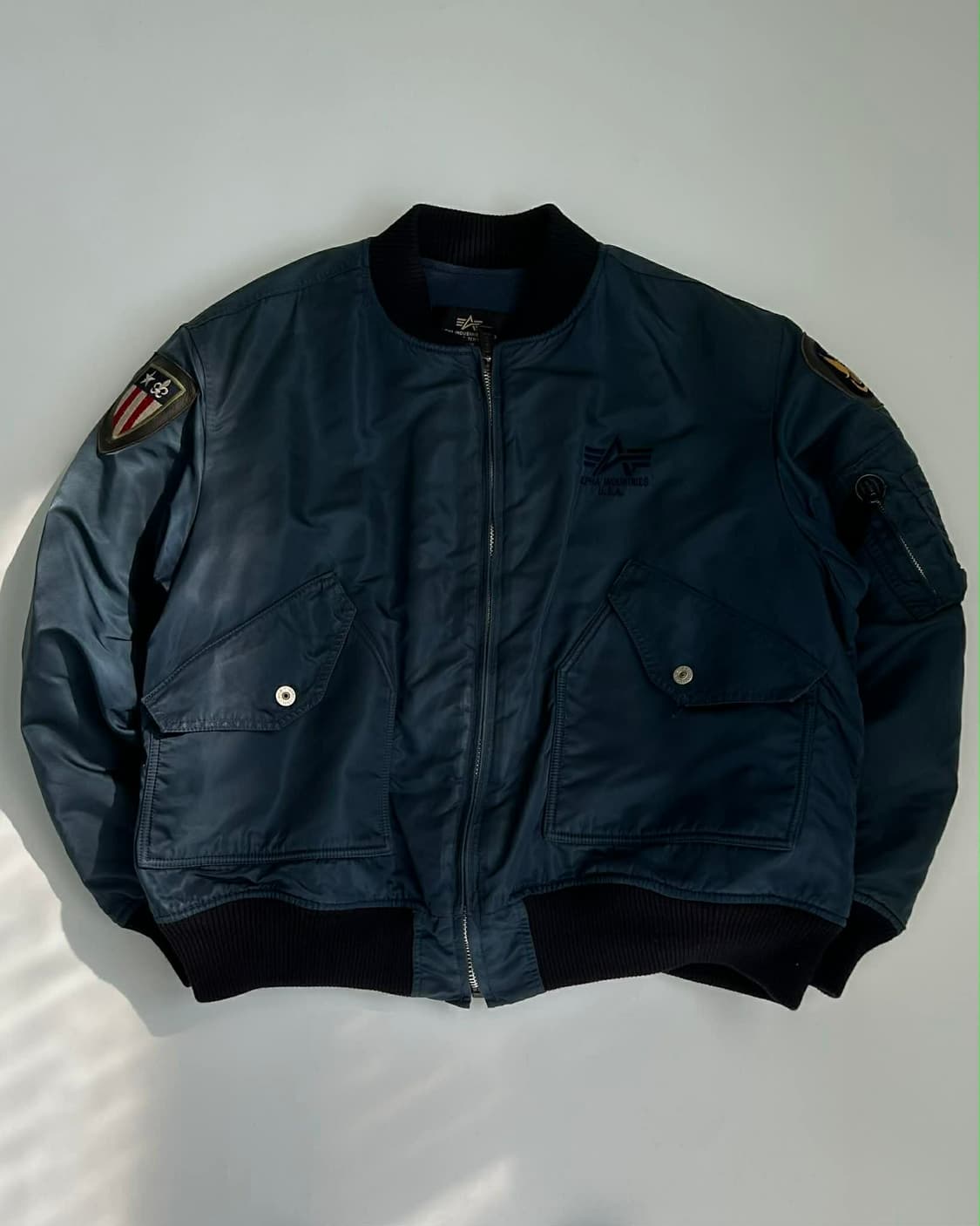 [XL] 알파인더스트리 CWU-45/P 미군 플라이트 항공 점퍼 바시티 상품이미지2