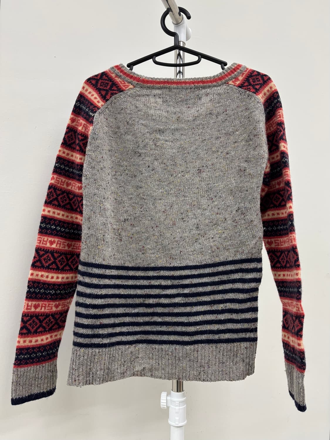 빈티지 노르딕 울 니트 상품이미지8