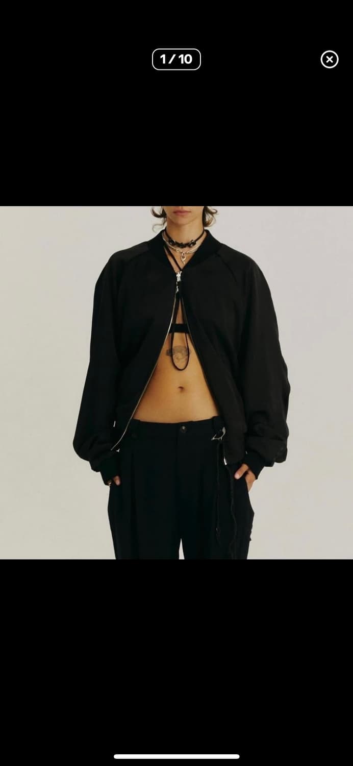 혜인서 리버시블 블루조 자켓 상품이미지1