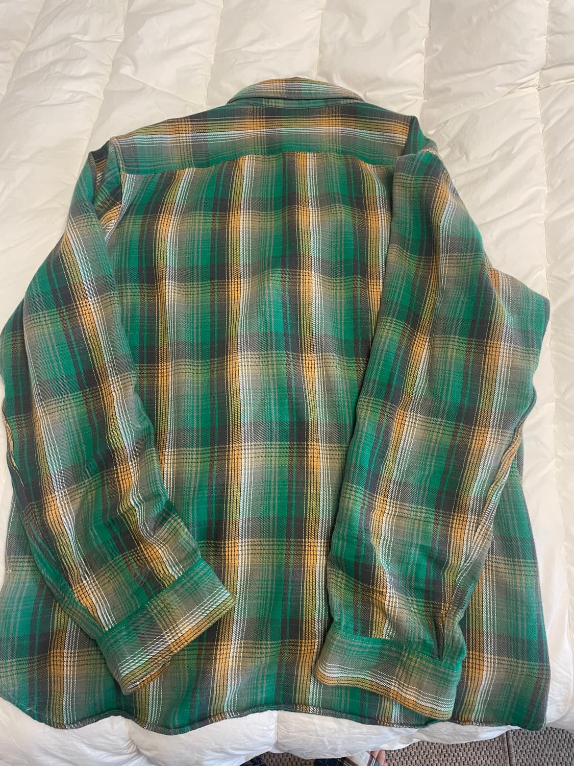 RRL 더블알엘 플래드 트윌 워크셔츠 Plaid Twill Workshi 상품이미지5