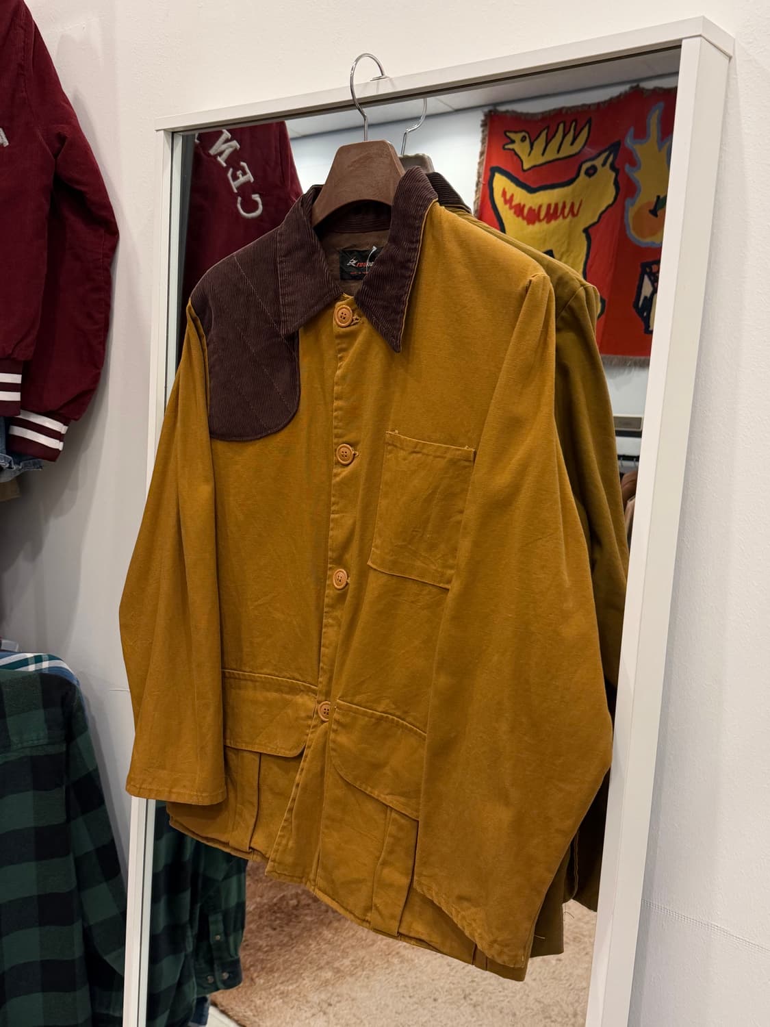 90s RedHead 레드헤드 빈티지 캔버스 모호크 헌팅 자켓 상품이미지1