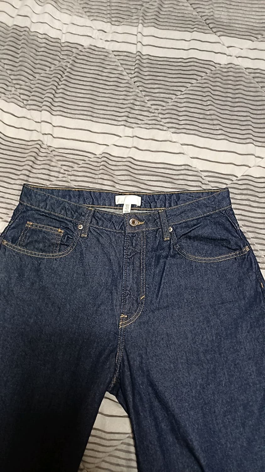 H&M 와이드청바지 33인치 기장107 상품이미지2
