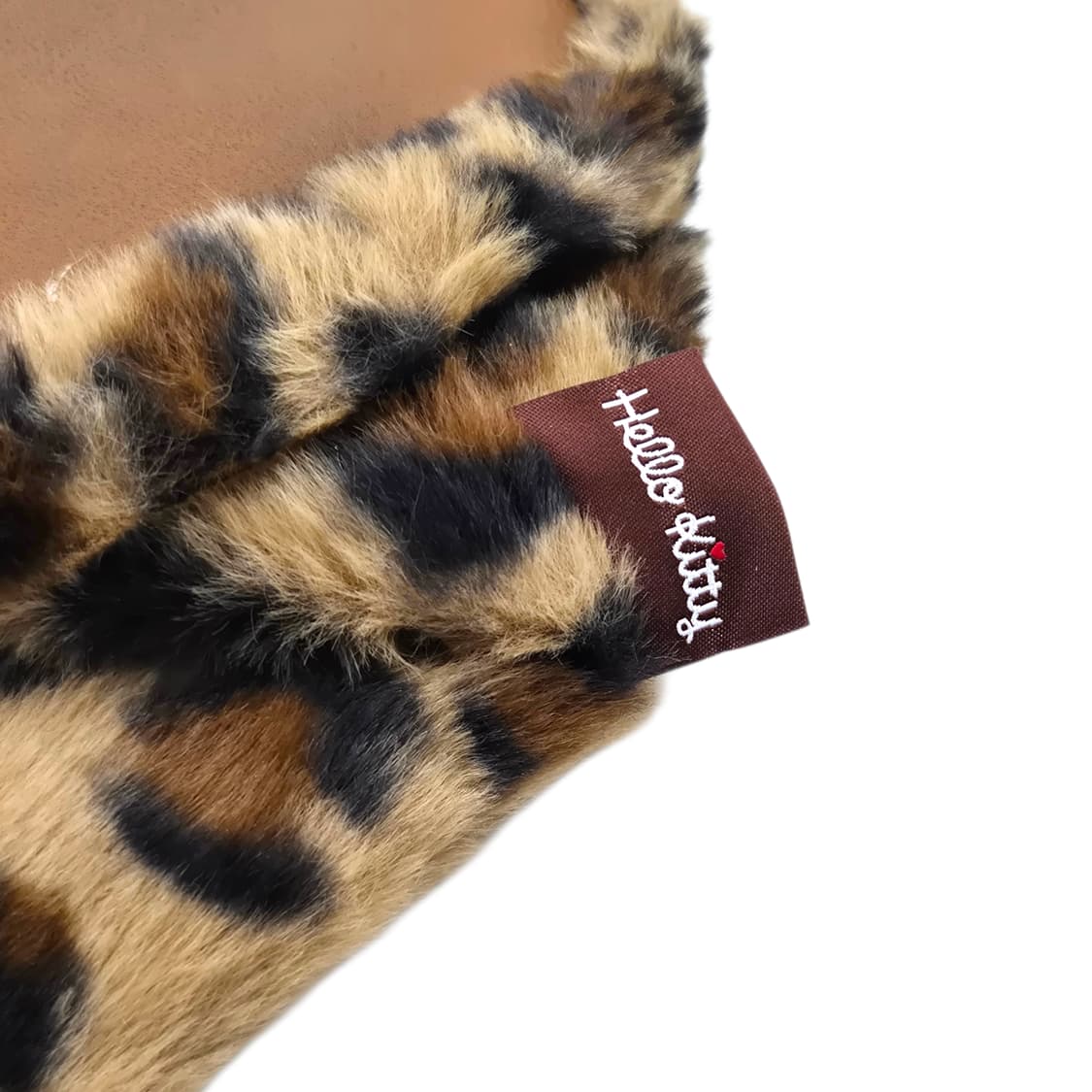 25s 키티 x 시마무라 호피 퍼 레더 토트백 상품이미지6