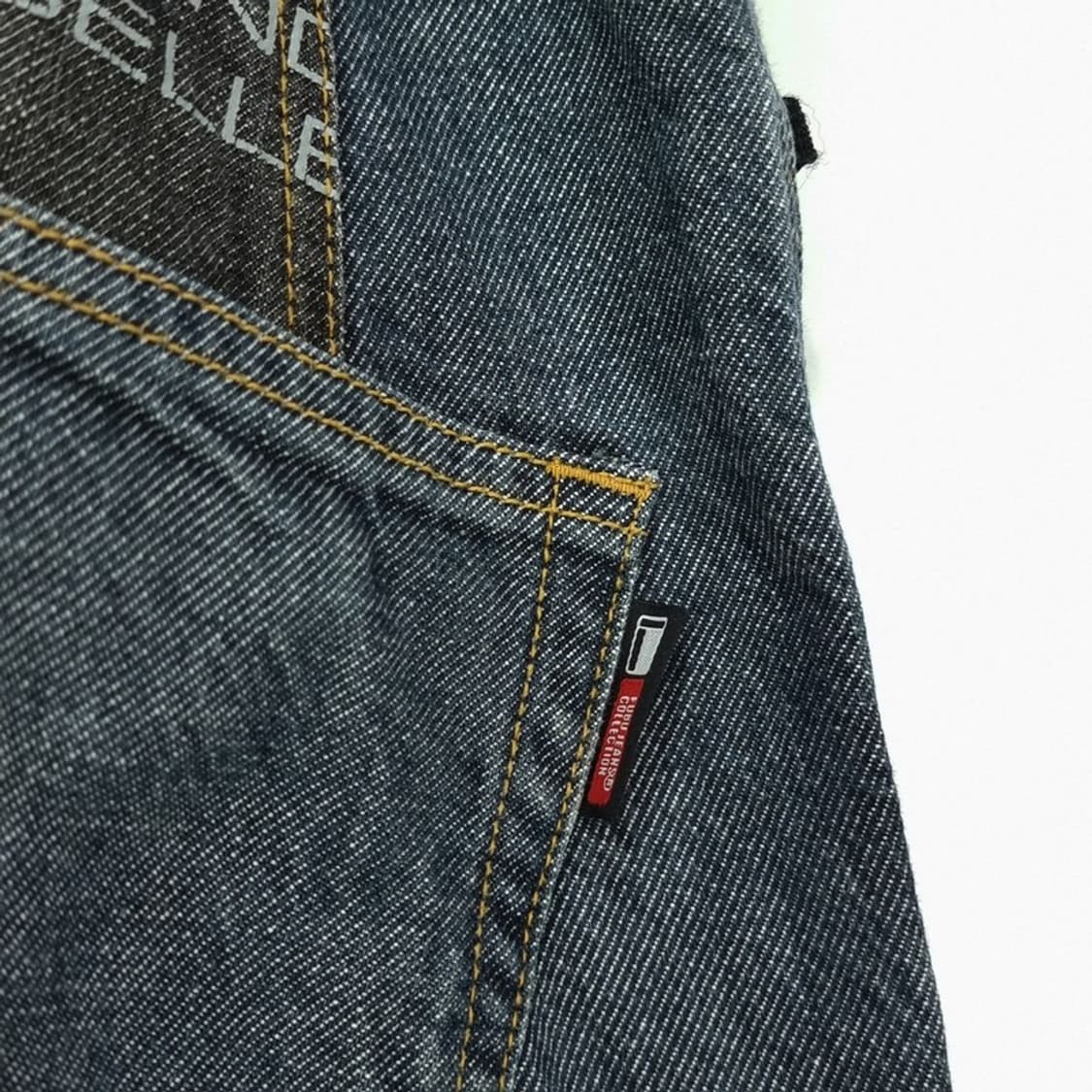 [FUBU] 푸부 올드스쿨 프린팅 배색 데님 팬츠 청바지 M14934 상품이미지6