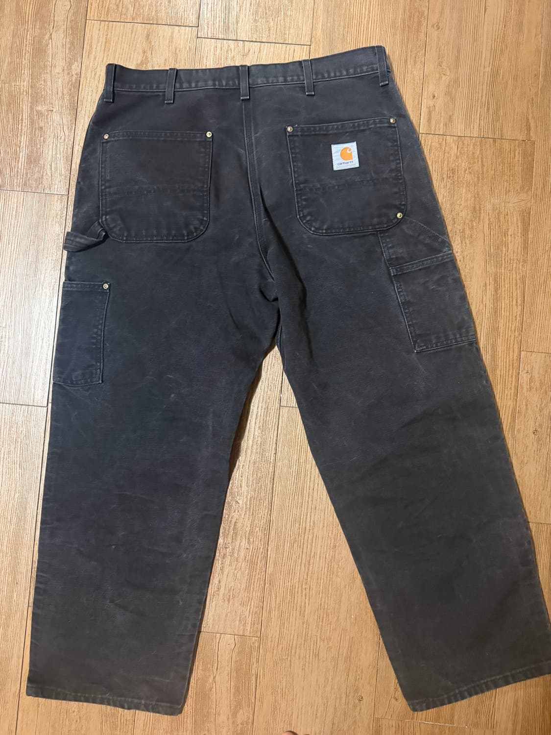 90s 빈티지 칼하트 더블니 b01 blk 상품이미지2