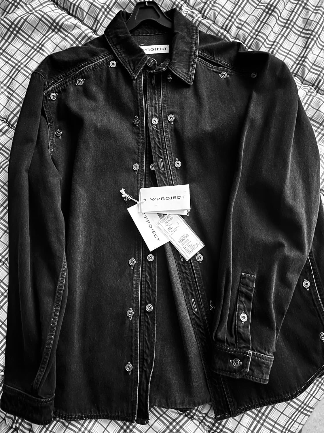 Y/Project 23ss 데님 패널자켓 상품이미지1