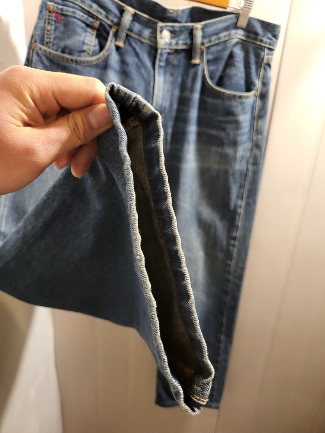 [32]폴로 랄프로렌 햄튼 스트레이트 데님청바지 상품이미지4