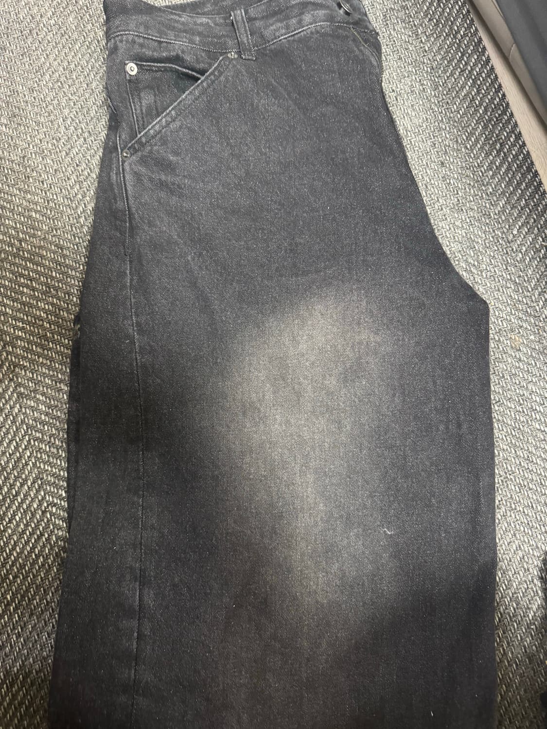 비긴202 아크 커브드 데님 팬츠 상품이미지2