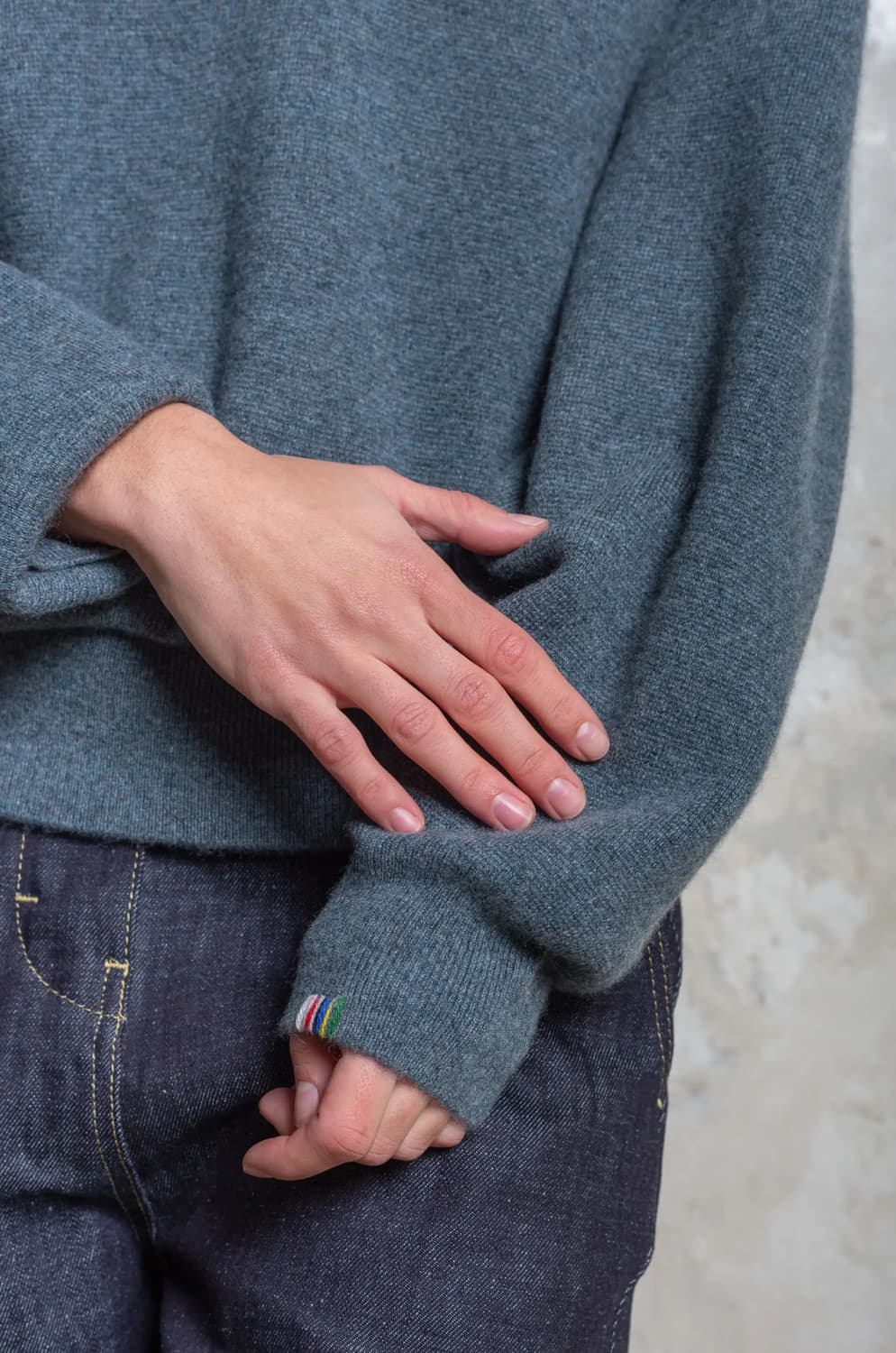 익스트림캐시미어 후드 wave 색상 상품이미지6