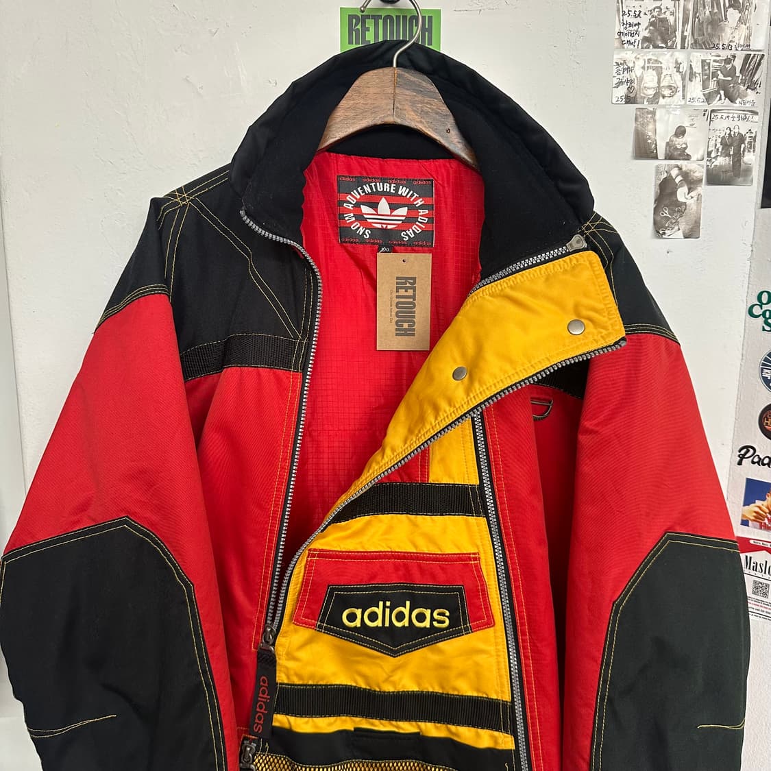 90‘s 아디다스 스키 테크 점퍼 상품이미지7