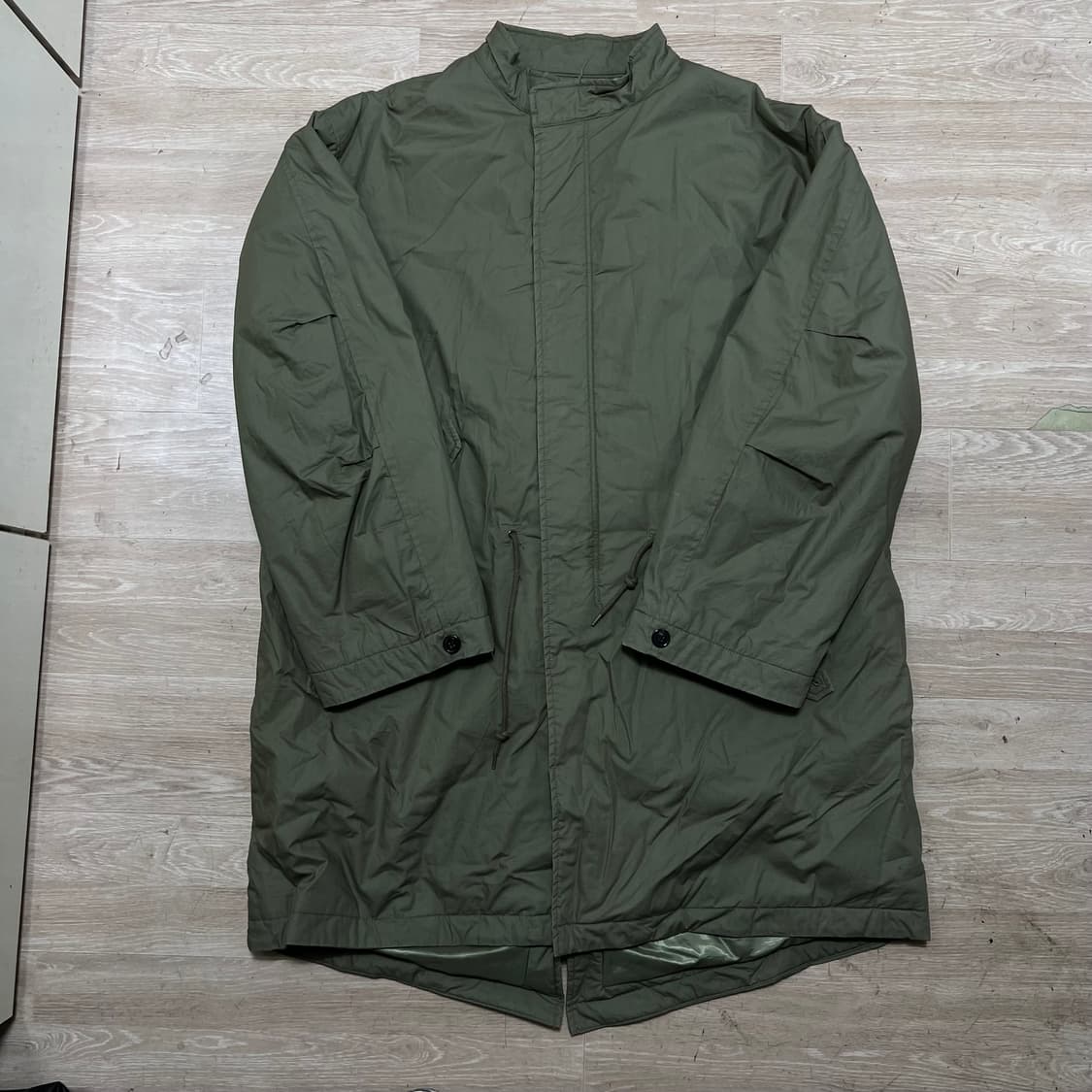 파르티멘토 밀리터리 야상 롱 개파카 점퍼 [카키] L/100 상품이미지1