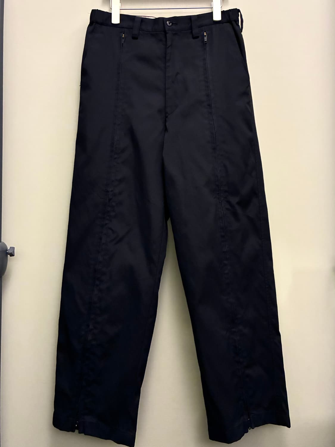 (30~32)Goi own 고이 오운 코튼 나일론 히든 지퍼 커브 팬츠  상품이미지1