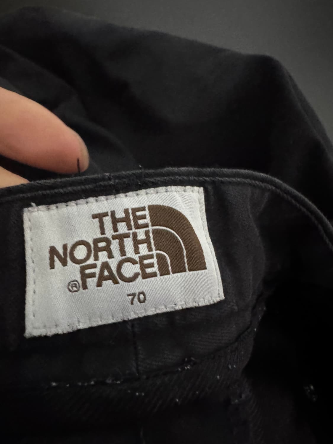 여성 노스페이스 기능성 면바지 블랙 26.7인치 상품이미지3