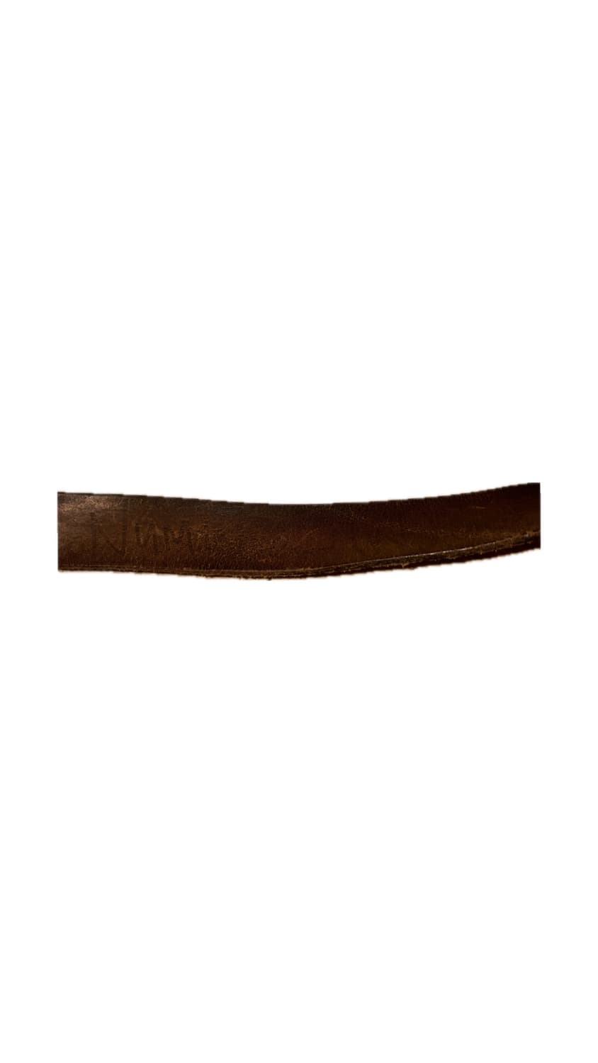Number (N)ine brown leather belt 상품이미지3