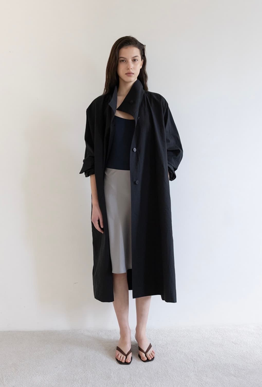 에레 DOYLE TRENCH COAT [BLACK] 상품이미지2