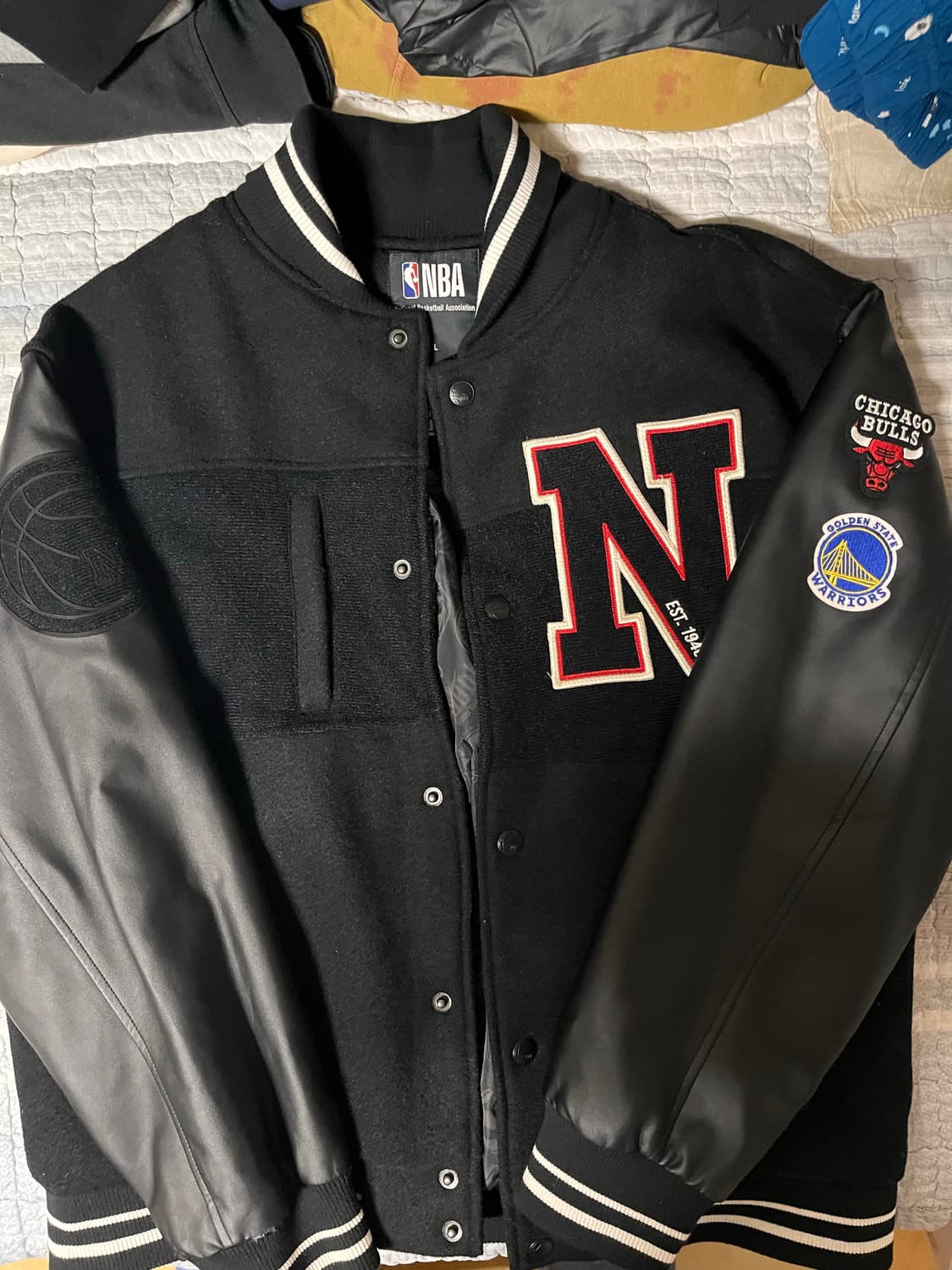 nba 바시티자켓 L사이즈 상품이미지1