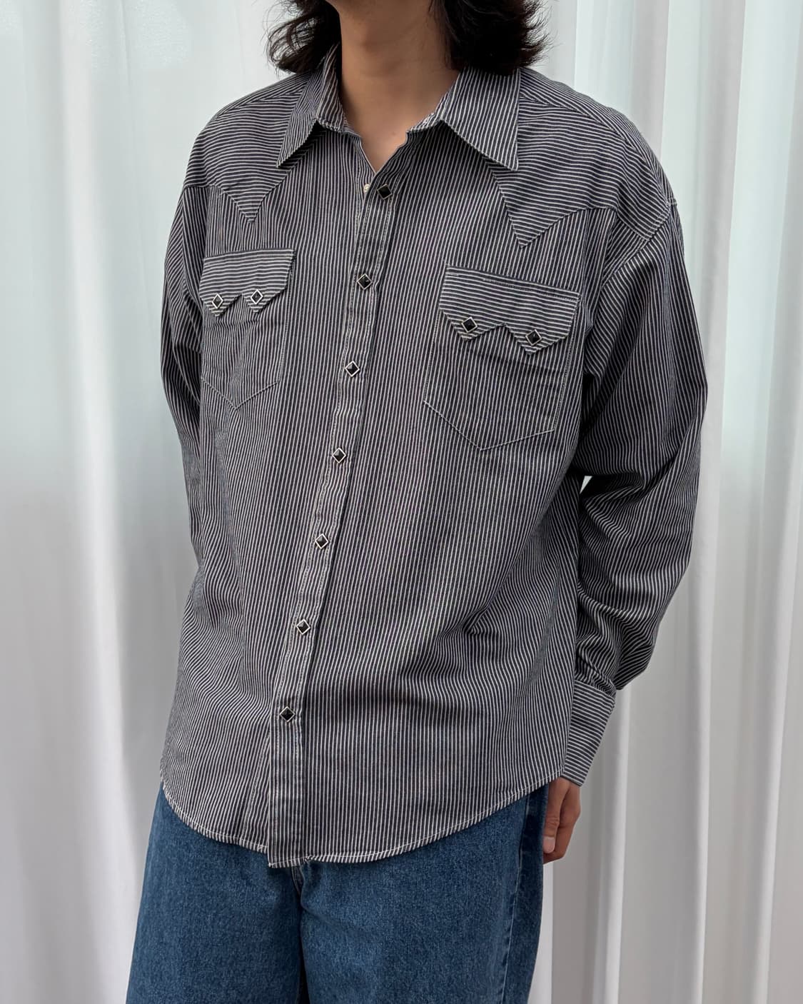 [L]락마운트 런치 웨어 히코리 웨스턴 셔츠 상품이미지1