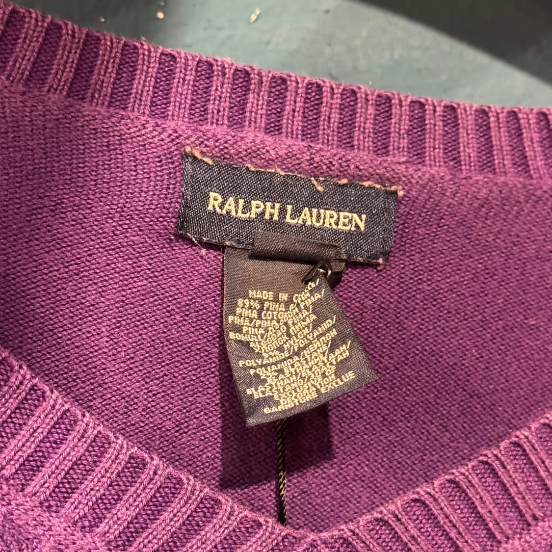 RALPH LAUREN 랄프로렌 브이넥 포켓 니트 상품이미지9