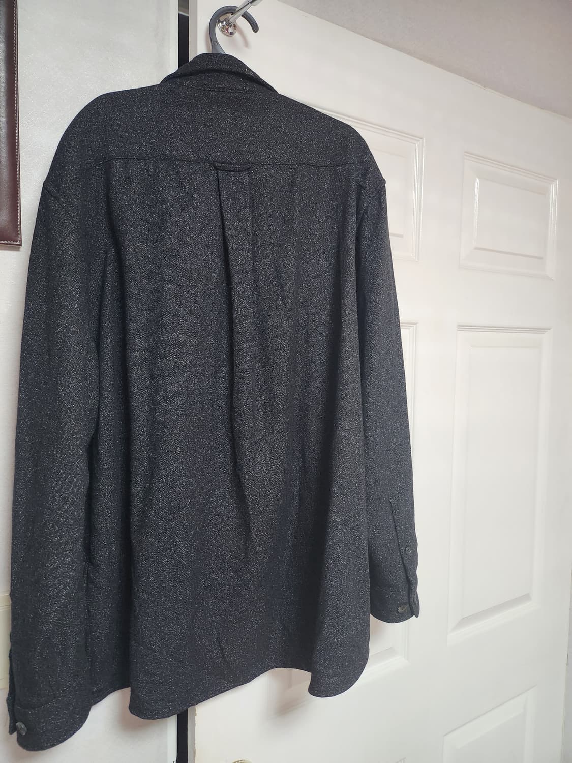 셔터 울 셔츠 자켓 L 상품이미지4