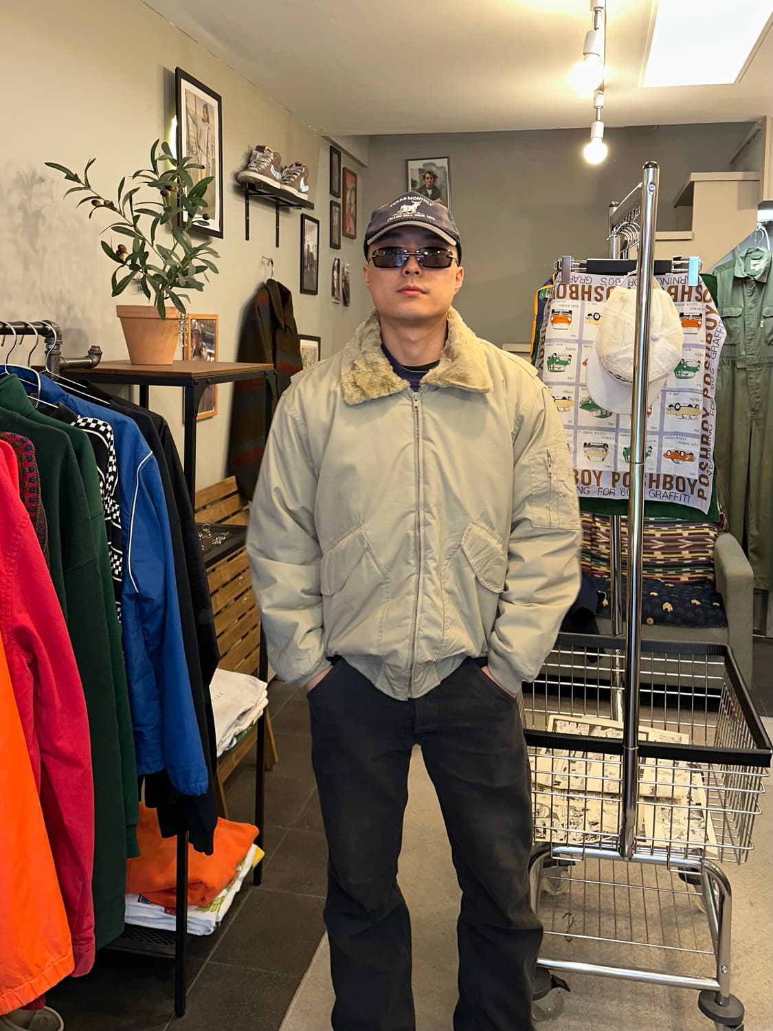 70-80’s Sears work leisure sherpa jacket 상품이미지1