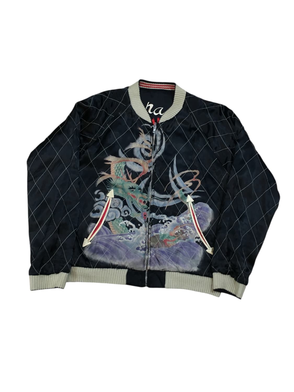 CROPPED HEADS 빈티지 리버시블 스카잔  상품이미지2