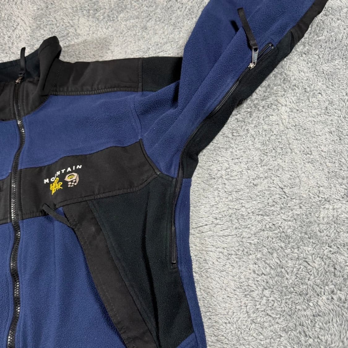 90s~00s 마운틴하드웨어 고어 윈드스토퍼 플리스 자켓 블루 상품이미지2