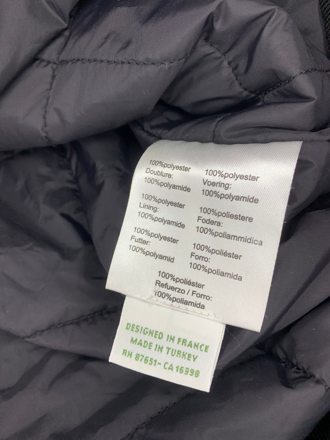 라코스테 회색 봄버 자켓 상품이미지5