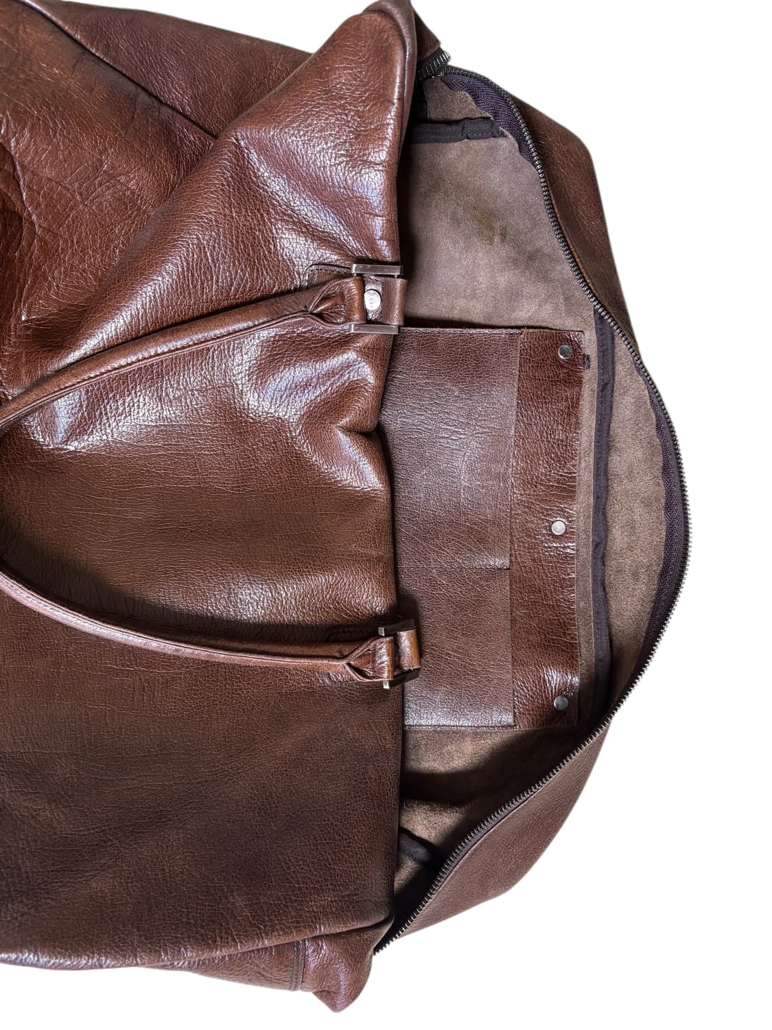 Vintage leather carry bag 상품이미지7