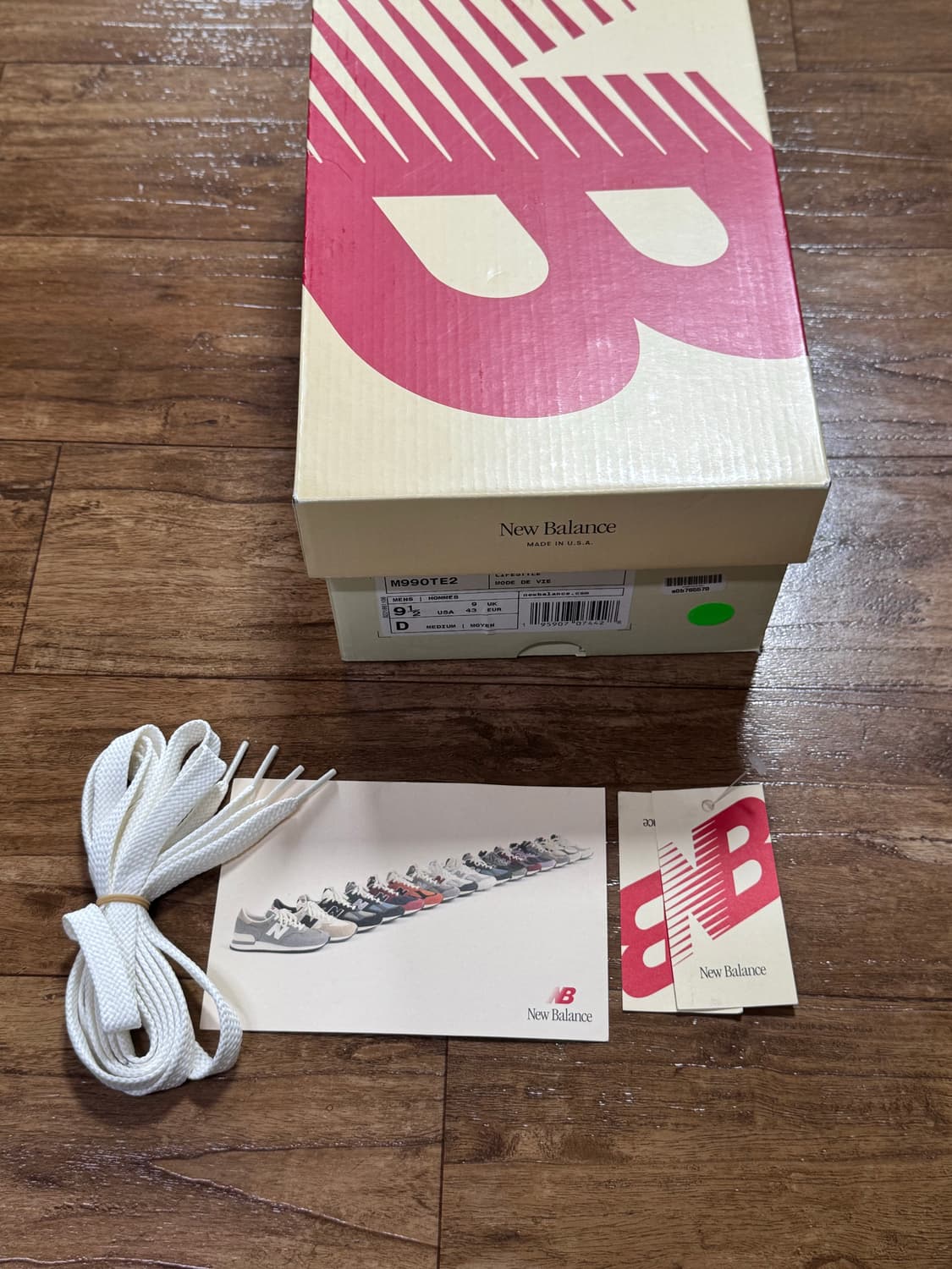 풀박) 뉴발란스 990v2 Made in USA 블랙 트루 카모 275 상품이미지3