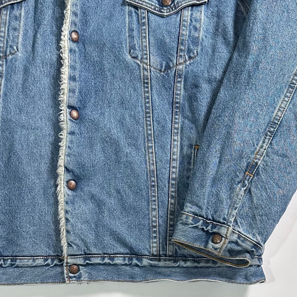 96s 리바이스 USA 쉐르파 데님 자켓   상품이미지3