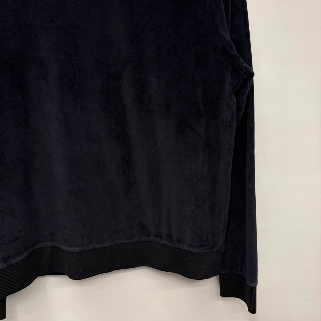 프레드페리 블랙 벨루어 봄버 자켓 L 상품이미지6