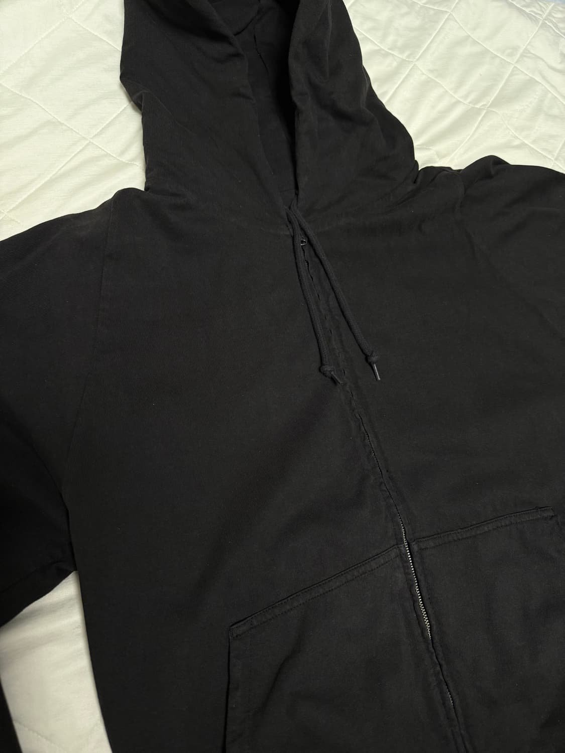 이지갭 후드집업 h14b 블랙 m yeezy yzy 상품이미지1