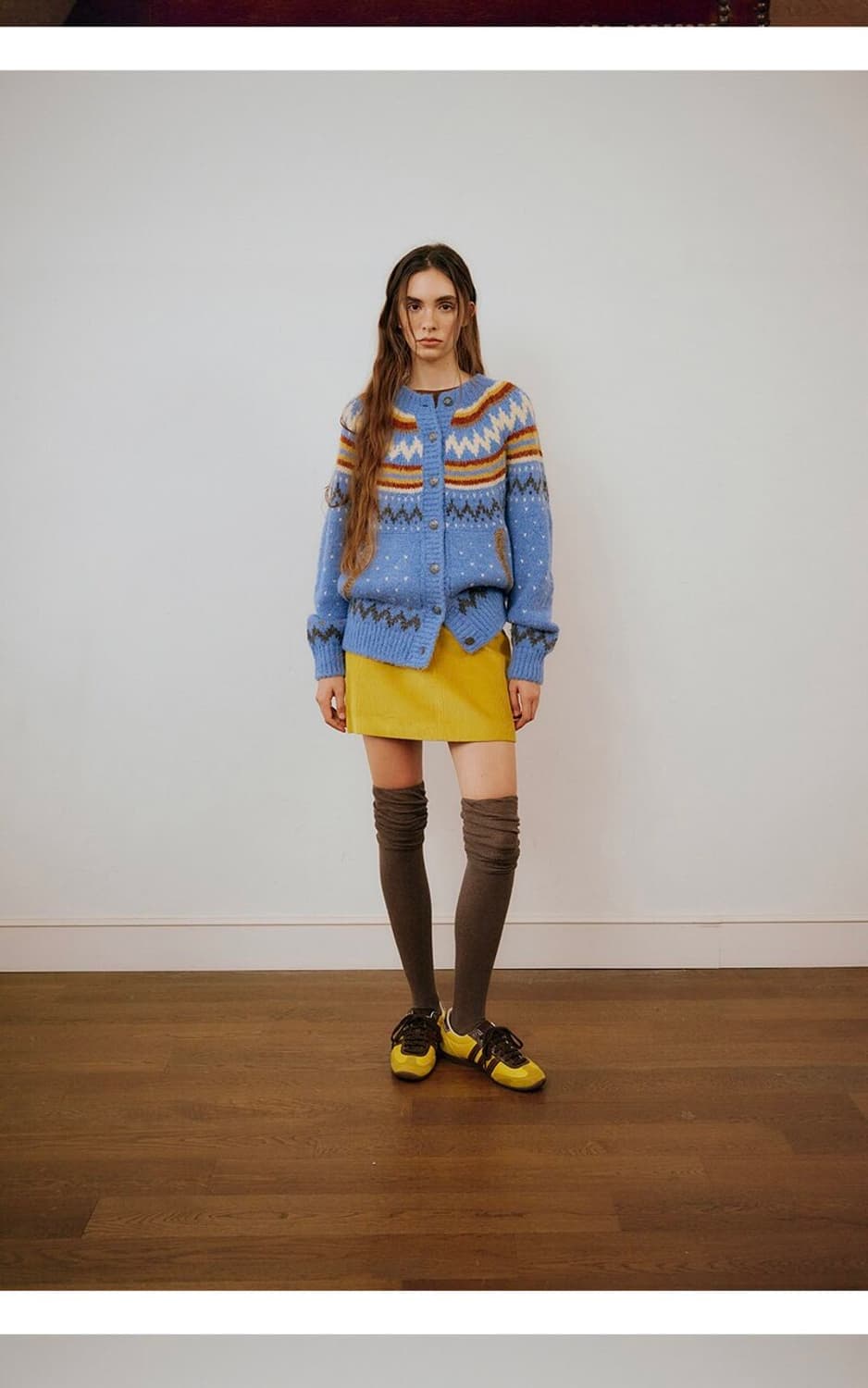 새상품)그린버터 울 포켓 코위찬 가디건 자켓 상품이미지1