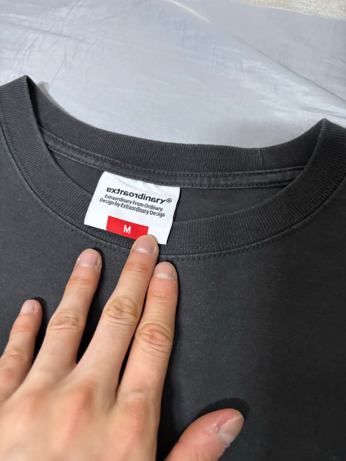 STARS LONG SLEEVE CHARCOAL 상품이미지4