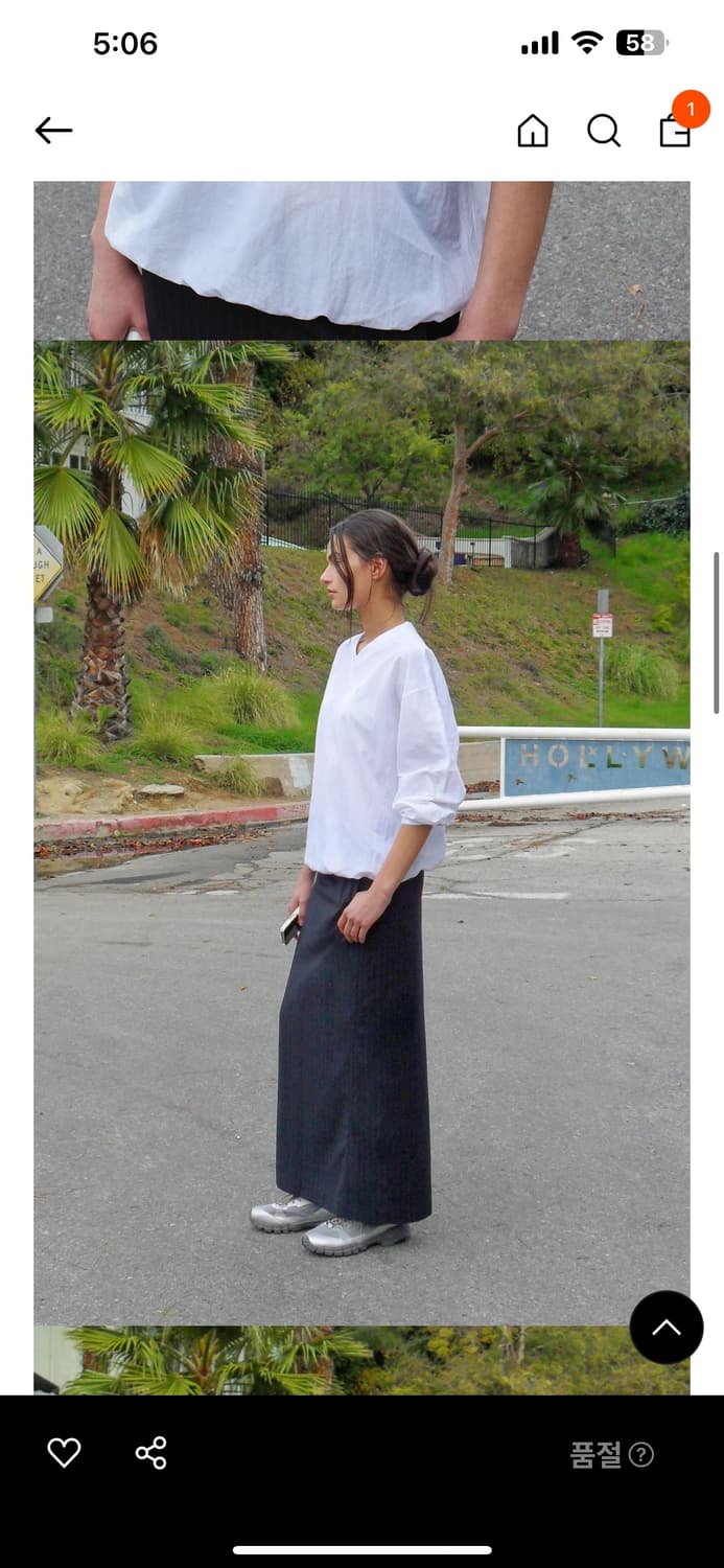 로우클래식 나일론 스웻셔츠 상품이미지2