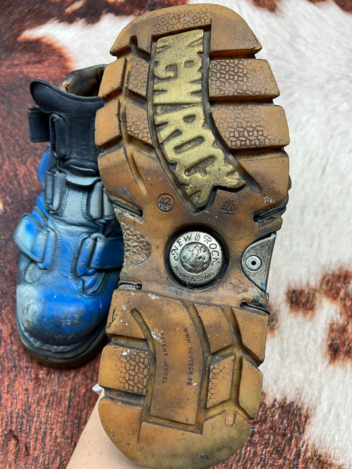 [270] NEW ROCK 뉴락 빈티지 커스텀 워커 상품이미지4