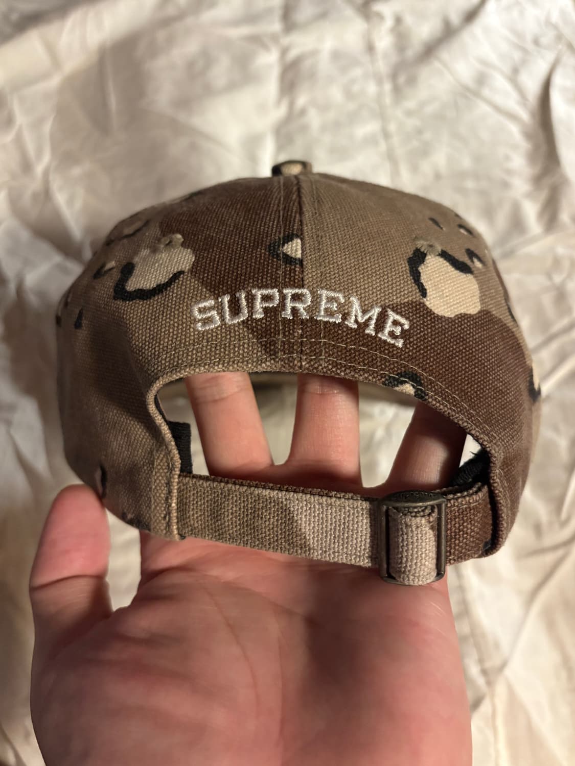 슈프림 FW24 S로고 6패널캡 데저트카모 상품이미지5