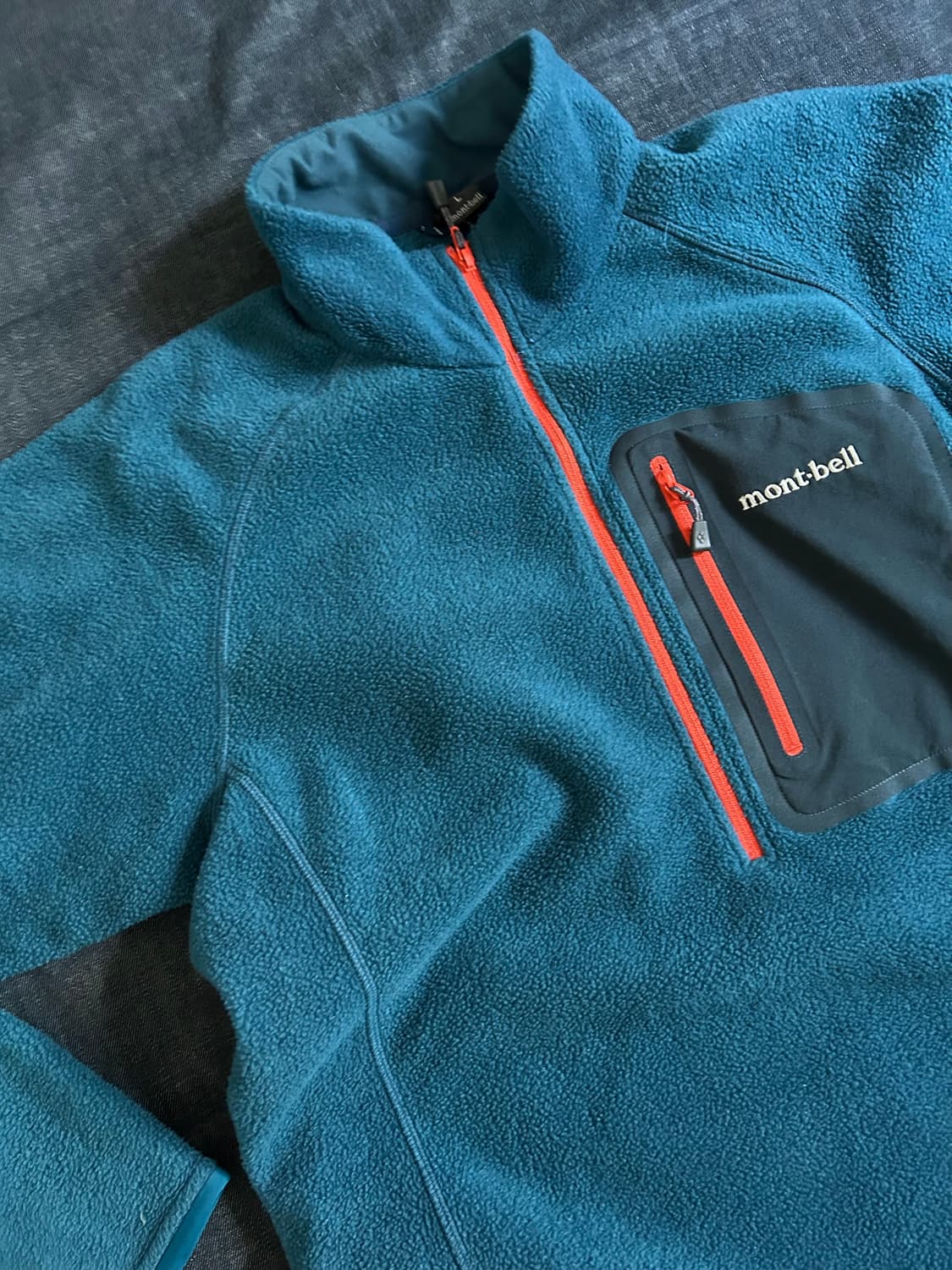 몽벨 하프집 풀오버 플리스 상품이미지2