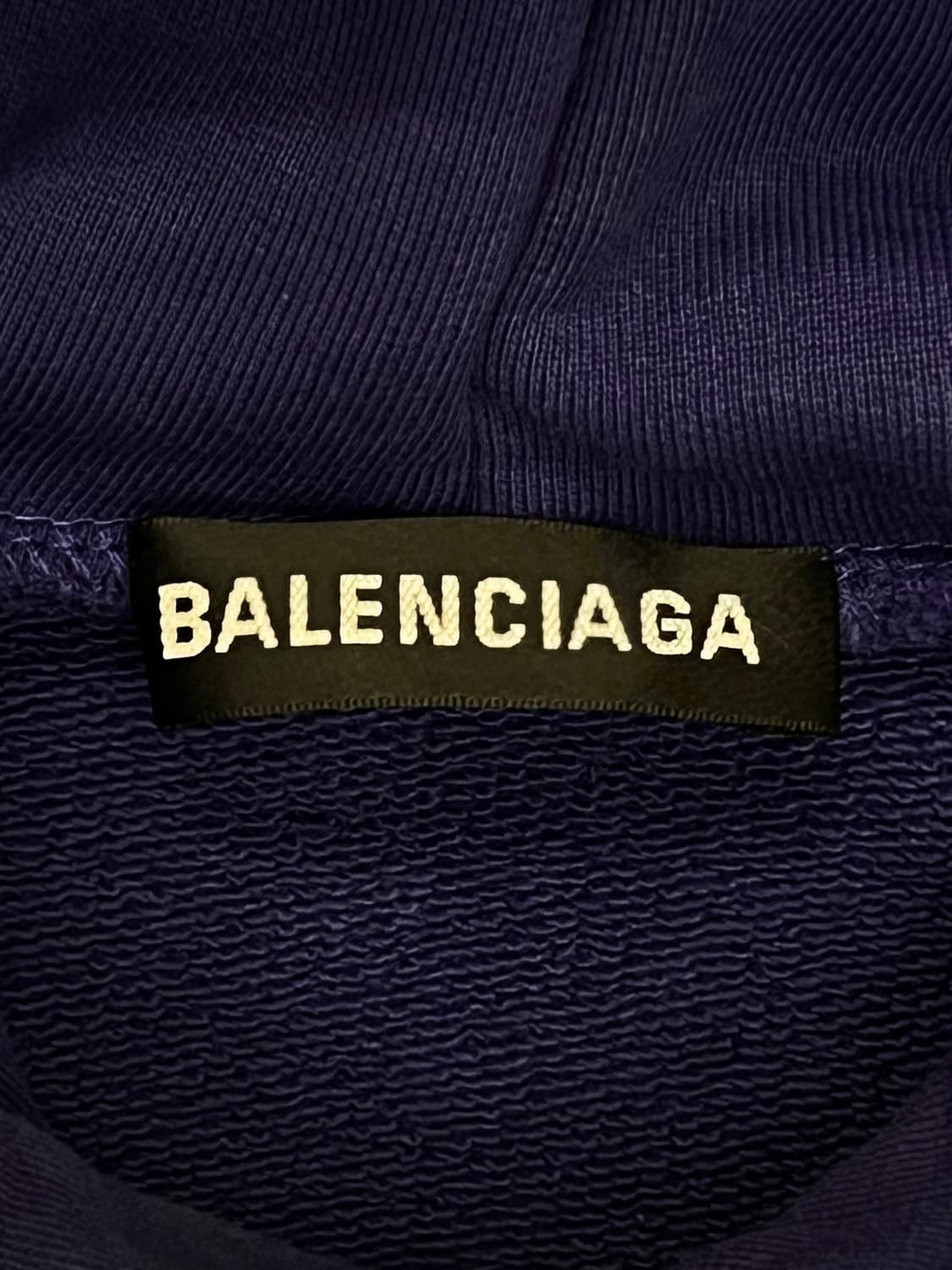 발렌시아가 웨이브로고 후드 티셔츠 상품이미지8