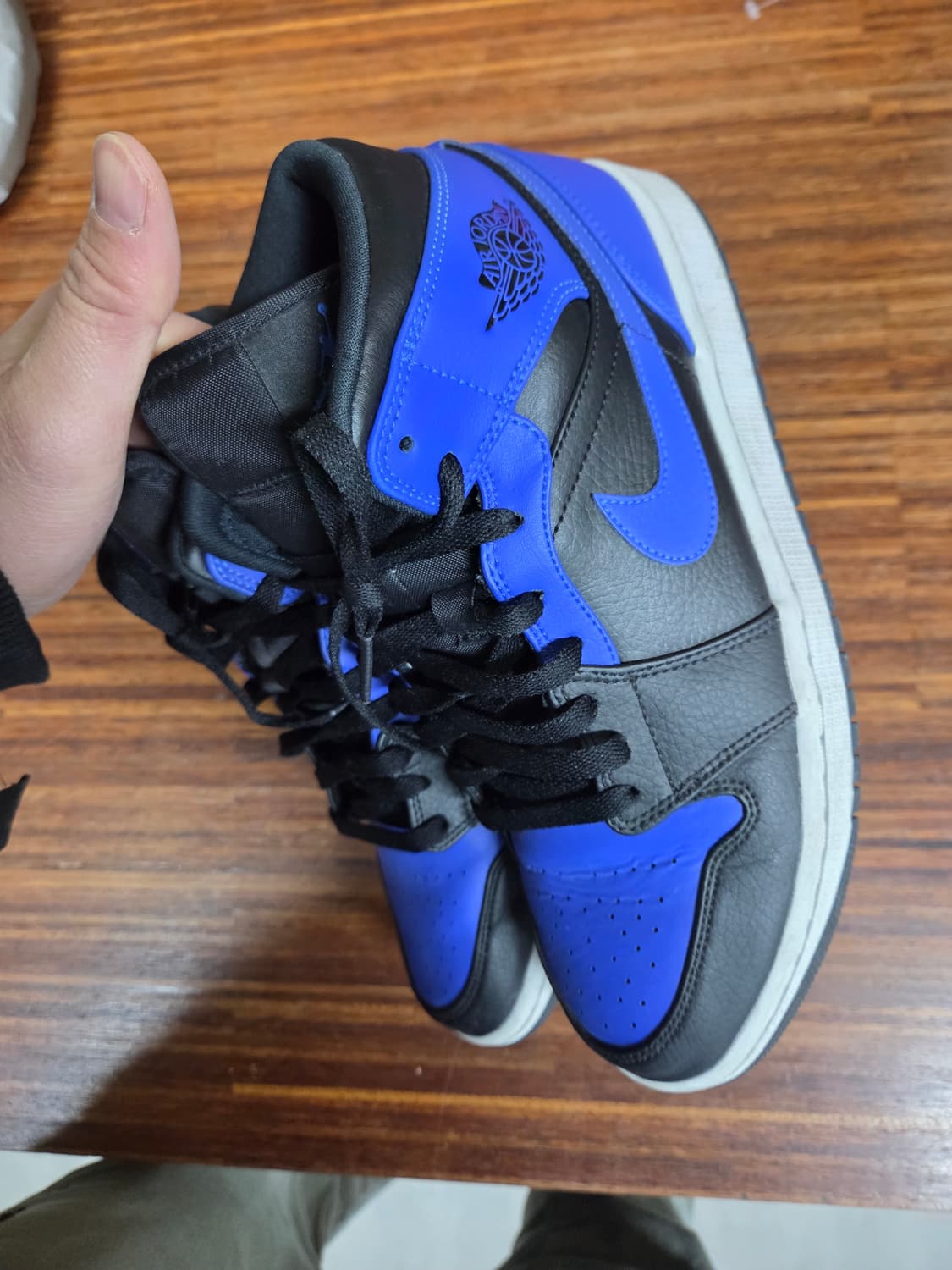 조던 미드 하이퍼로얄 블루 265 상품이미지8