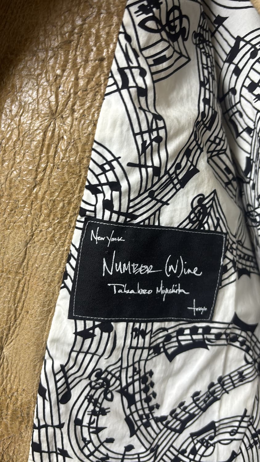 넘버나인 07ss 나폴레옹 레더 라이더 자켓 3사이즈 상품이미지4