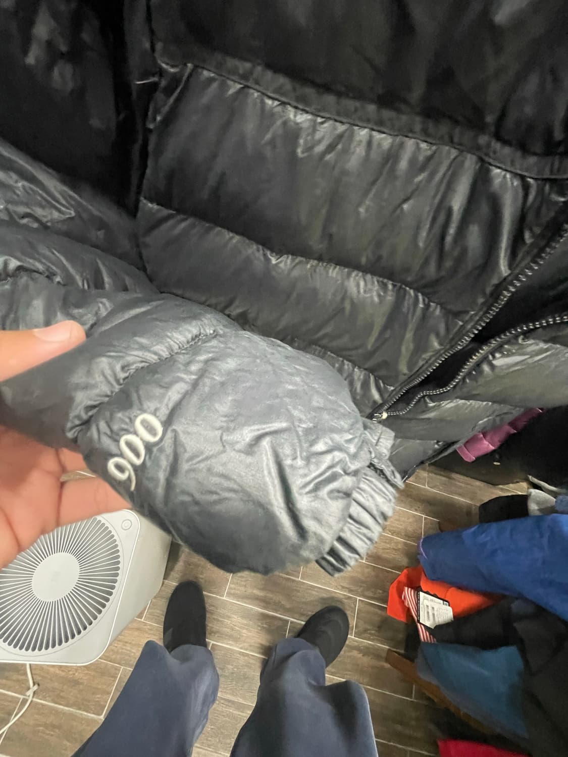 노스페이스 블랙패딩 상품이미지7