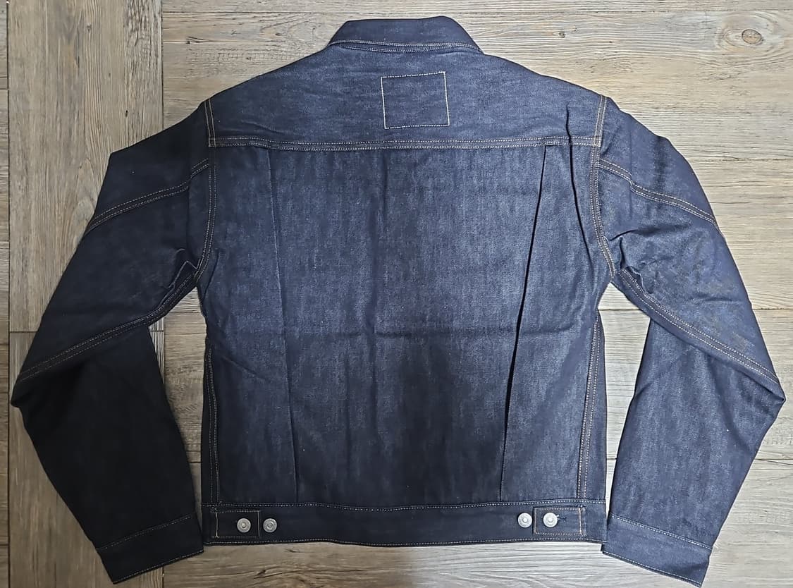 리바이스 LVC 1953 타입2 블랭킷 라인드 자켓 콘밀 리지드 38 S 상품이미지2