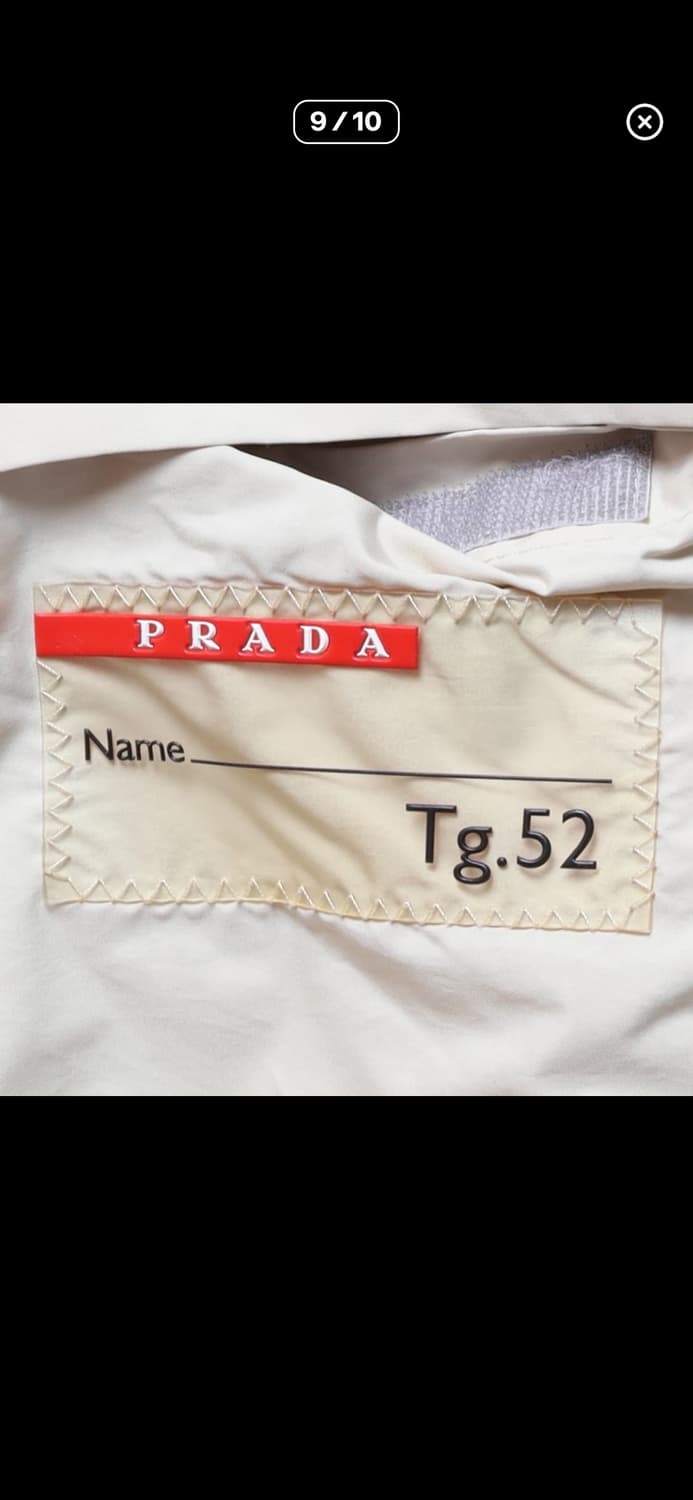 프라다 90's Prada Polyester Windbreaker 상품이미지6