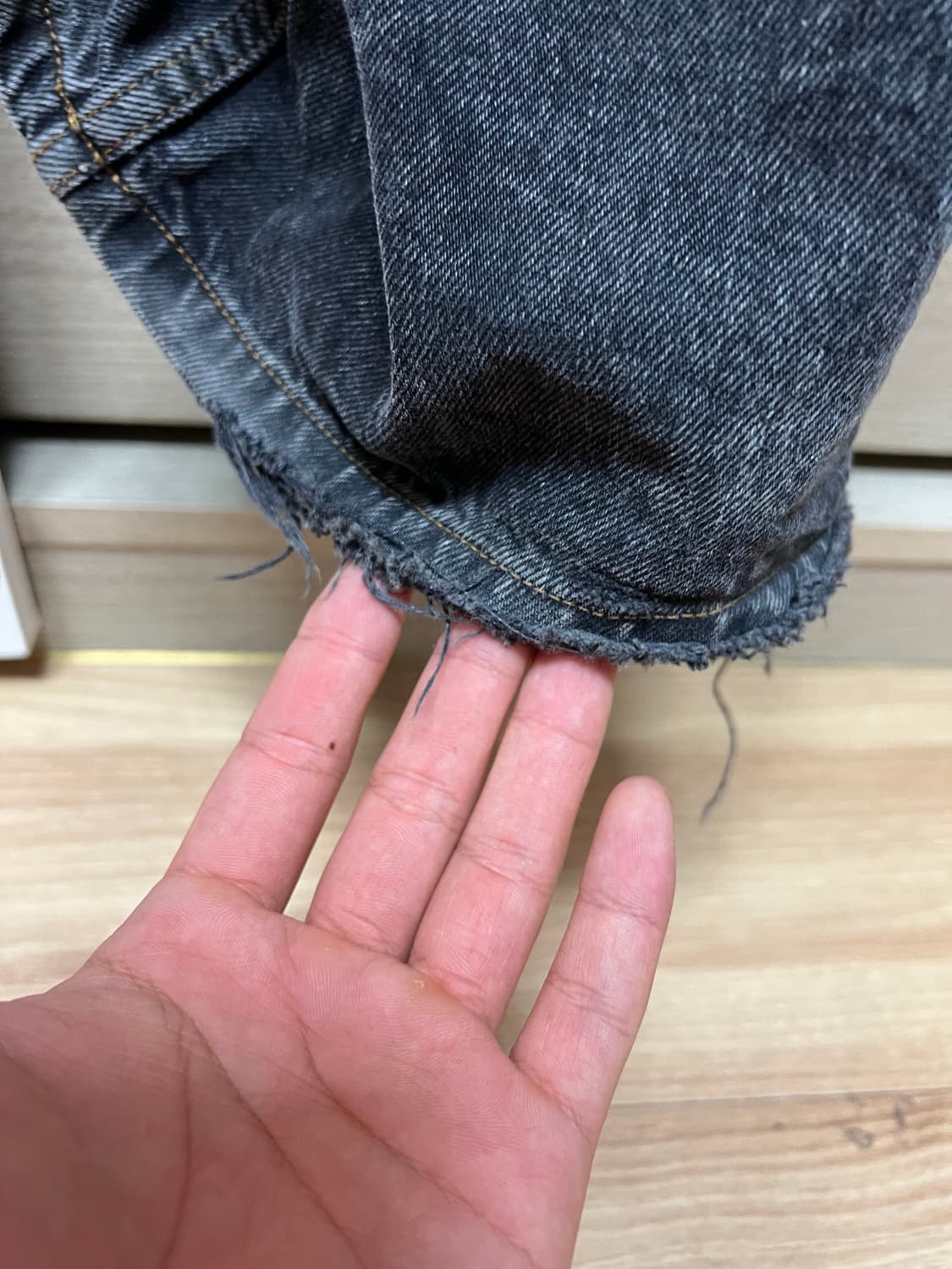 와이프로젝트 클래식 와이어 진 블랙 22fw 상품이미지3