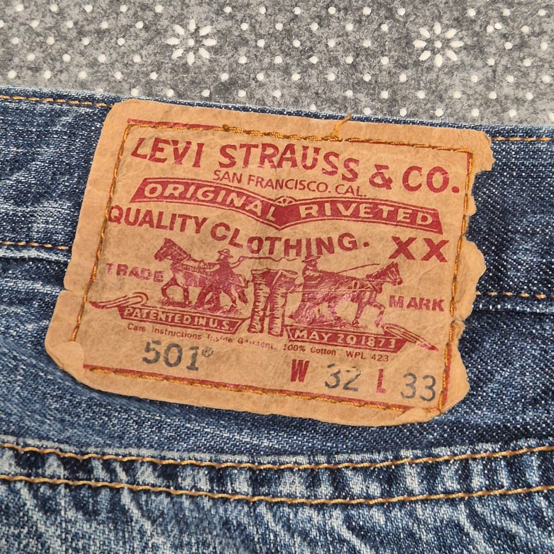 [32]리바이스 501 하드페이딩-394 상품이미지2