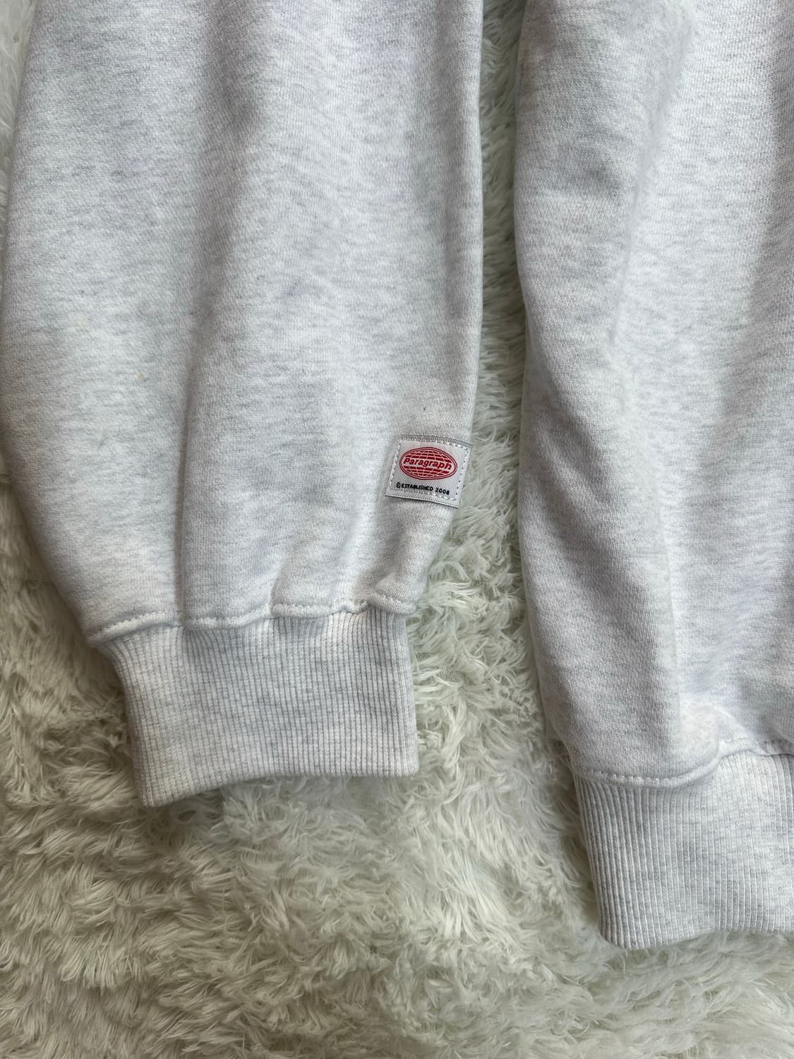 Paragraph P08 맨투맨 회색  상품이미지4